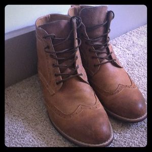 Mens Lace Up Dress Boots